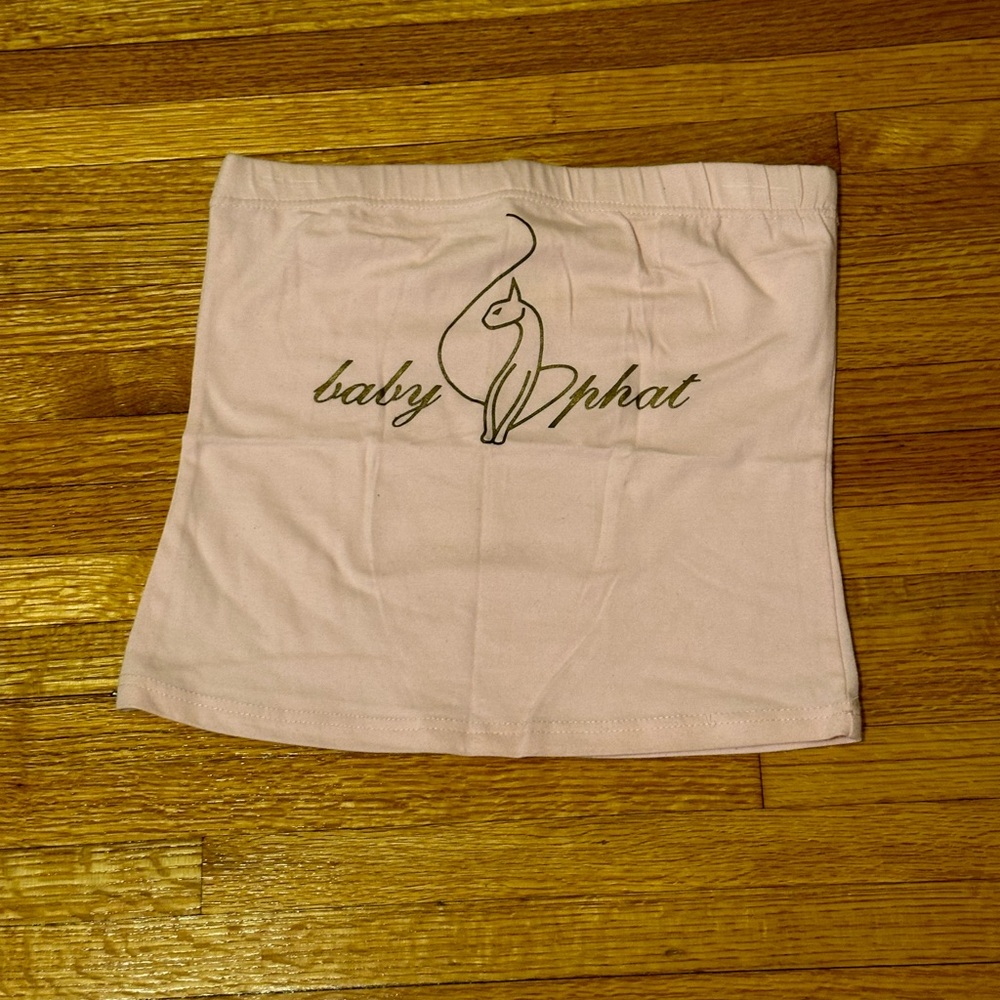 Vintage Baby Phat Light Pink Tube Top